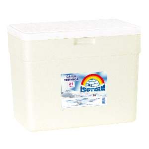 CAIXA ISOPOR   21 LITROS ISOTERM 