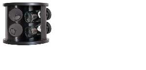 PORTA COND GIRAT C/6 VIDRO 