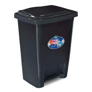 LIXEIRA  35 L ARQPLAST PED PR RET 25867