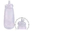 BISNAGA PLASUTIL 520 ML BRANCA FLIP 