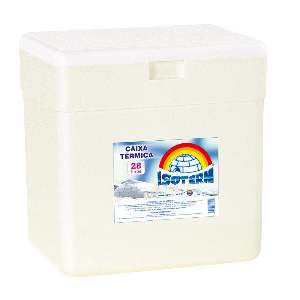 CAIXA ISOPOR   28 LITROS ISOTERM 