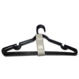 CABIDE PLASTICO C/3 PRETO EXTRA BALLARIN