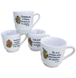 CANECA 200ML PORCELANA HORAC SALMO 12