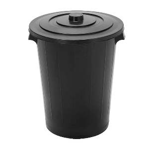LIXEIRA 60 LT INJEPLASTE BLACK 242
