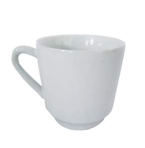 CANECA 200ML PORCELANA HORAC BRANCA 05