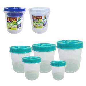 CONJ MANTIME ERCA 5PCS TRANSP ROSCA 2490