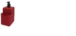 DISPENSER DETERG VERMEL SINGLE COZA 0465