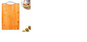 TABUA DL BAMBU C/ PEGADOR 24X34CM 896