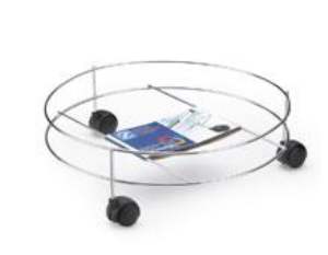 SUPORTE BOTIJAO CROMADO RODAS ARTHI 1040